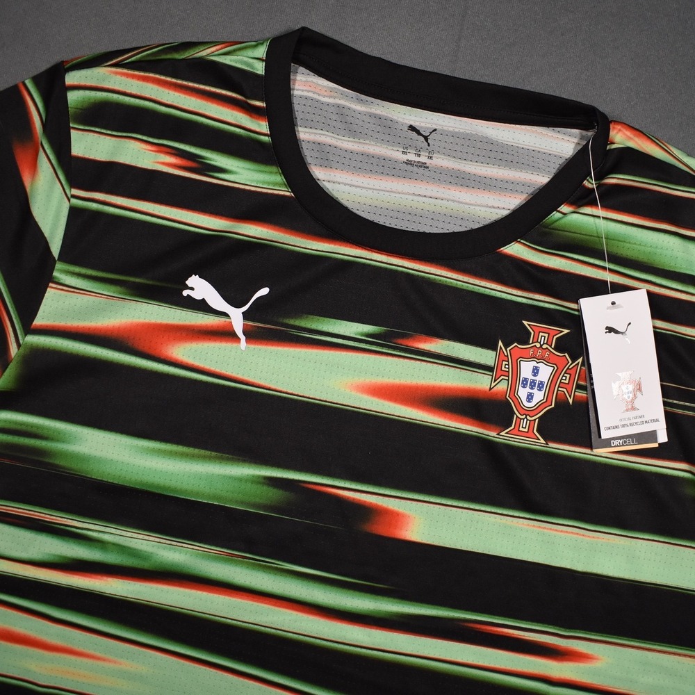 Portugal‎ FPF Puma DryCell Prematch Short Sleeve XX-Large Top World Cup Ronaldo